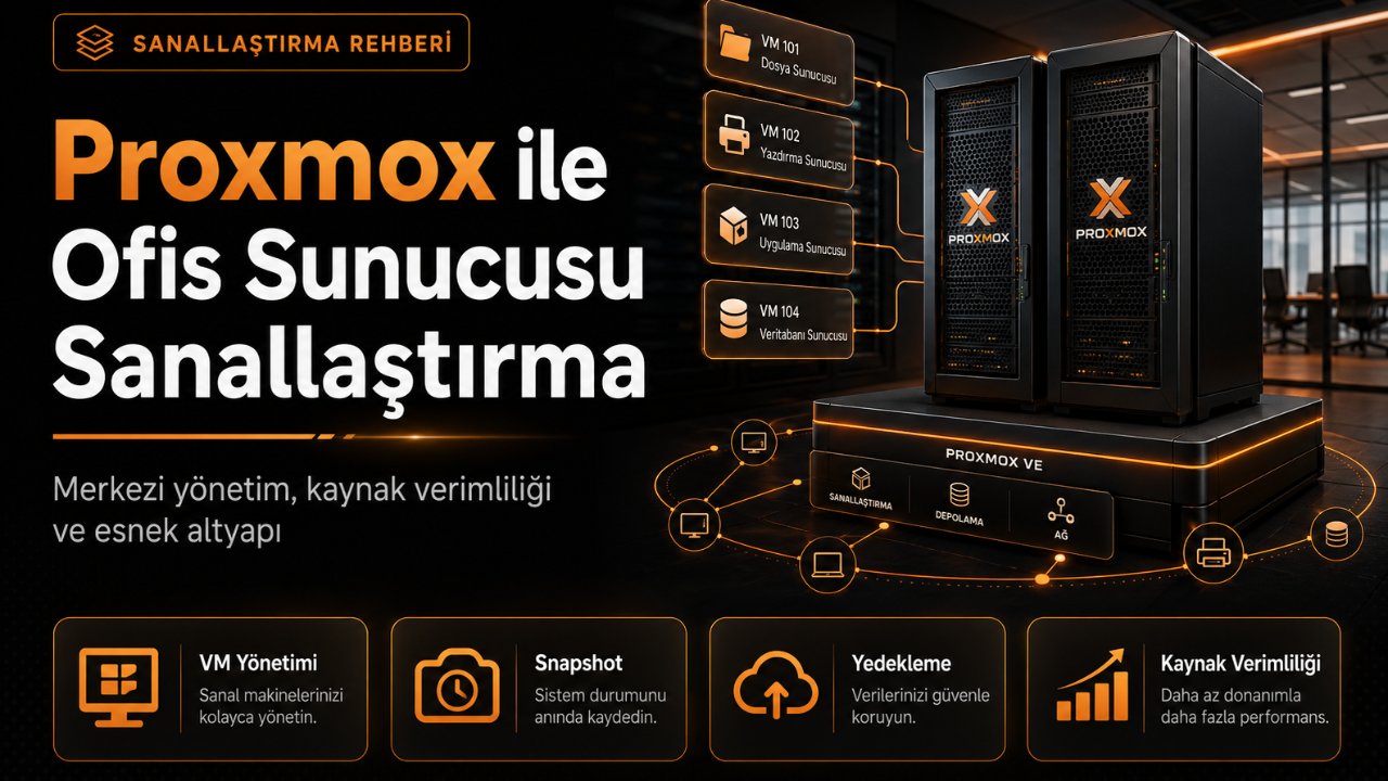 Sme Setup Proxmox Virtualization — An SME Setup Guide | Yamanlar Bilişim
