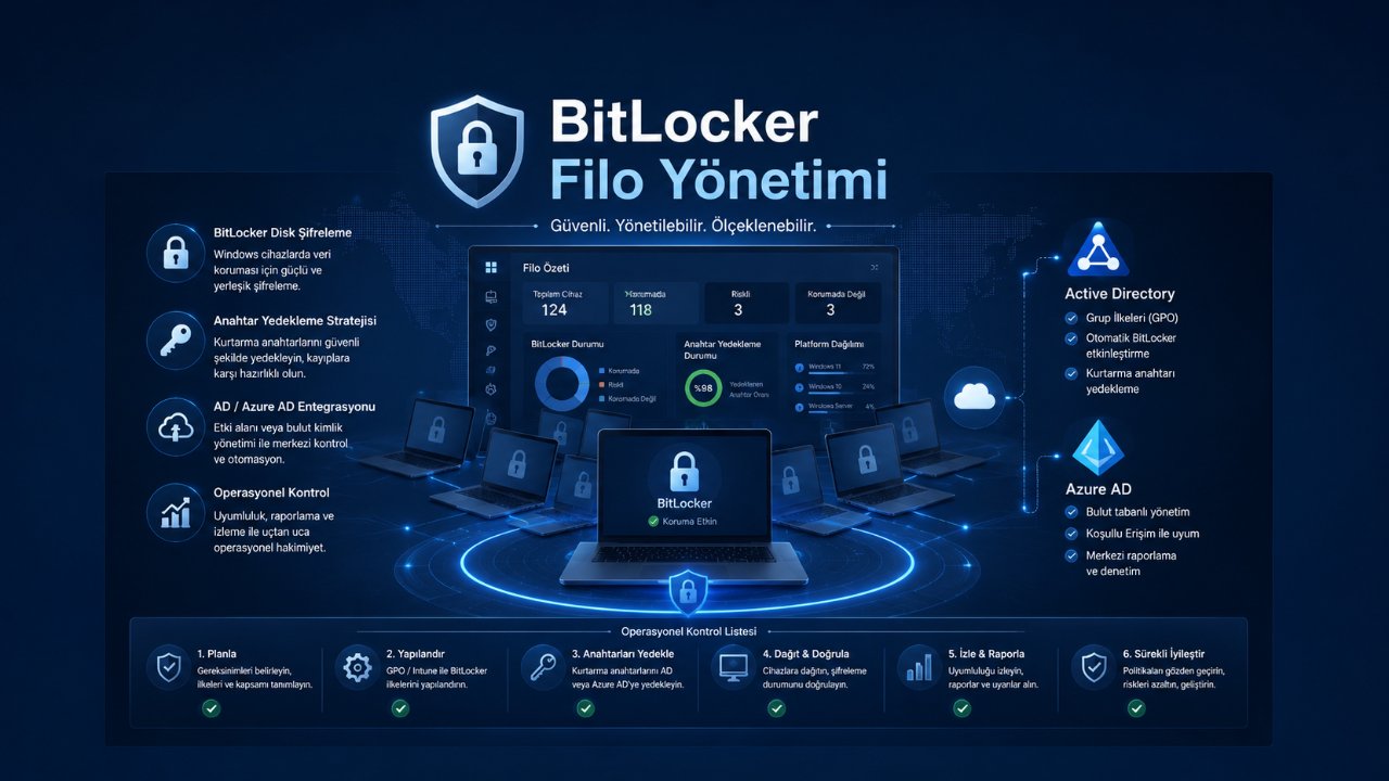 BitLocker Fleet Management: SME Disk-Encryption Guide | Yamanlar Bilişim